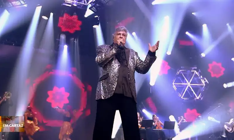 Sidney Magal anima reinauguração do Recreativo Central em Sorocaba com show imperdível