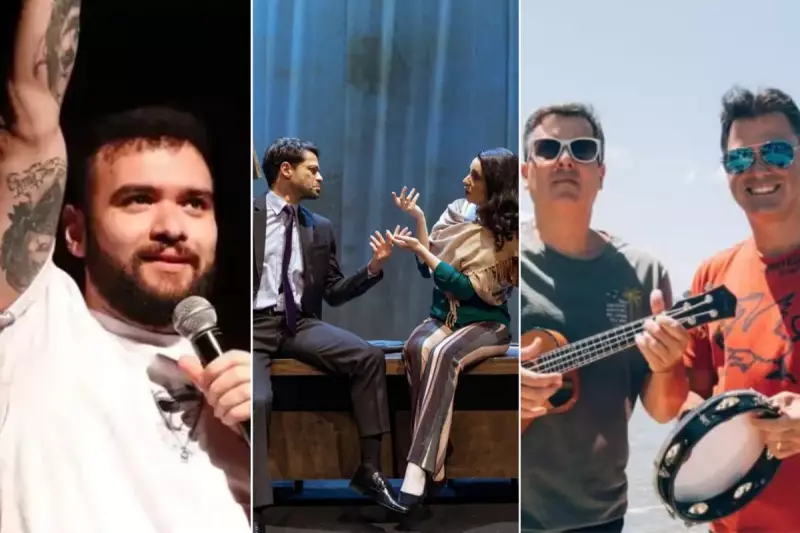 Stand-up, teatro, dança e música agitam o fim de semana em Santos