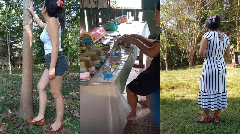 Startup do Amapá transforma látex de seringueiras em calçados e gera renda para ribeirinhos