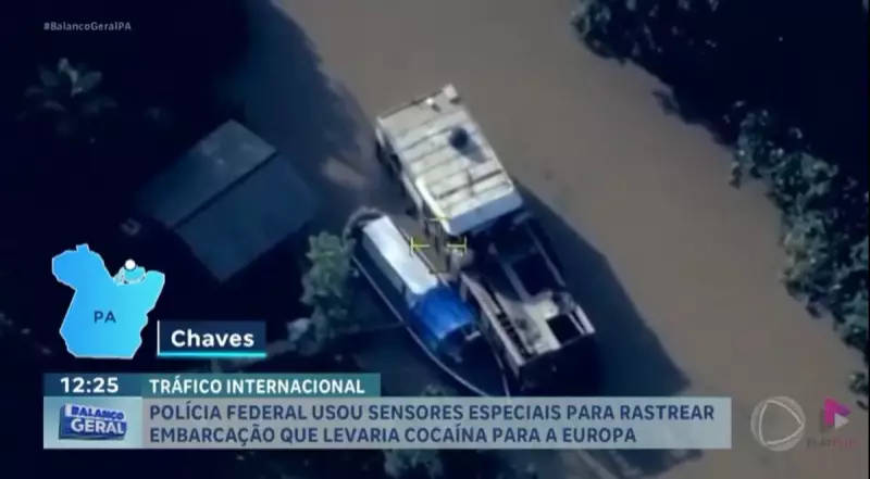 Submarino do tráfico é interceptado no Pará: operação policial apreende carga milionária