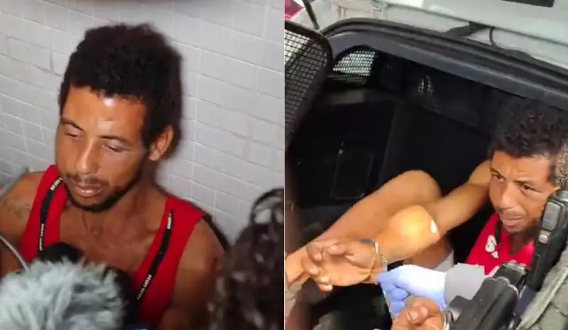Suspeito de assaltar idosa de 93 anos é agredido e pede desculpas em Vitória