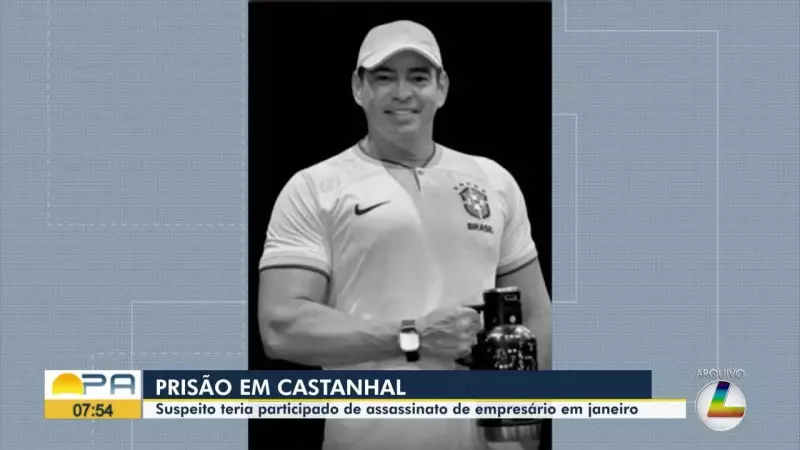 Suspeito de envolvimento na morte de empresário é preso no Nordeste do Pará