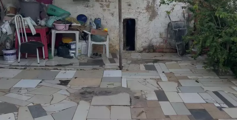 Suspeito escapa de operação policial por rota de fuga que liga sua casa a vizinhos em Teresina