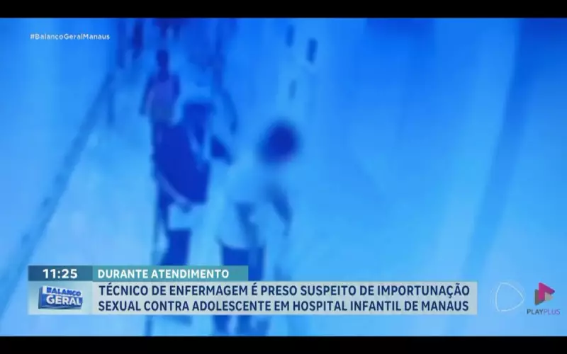 Técnico de enfermagem é preso por importunação sexual contra adolescente em hospital infantil de Manaus
