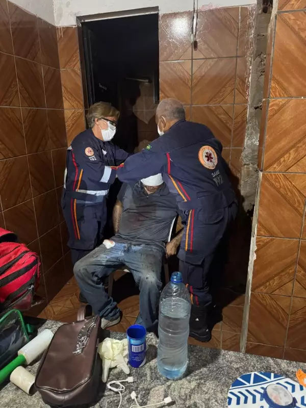 Técnico de enfermagem é resgatado após ser feito refém e torturado na Zona Norte de Teresina