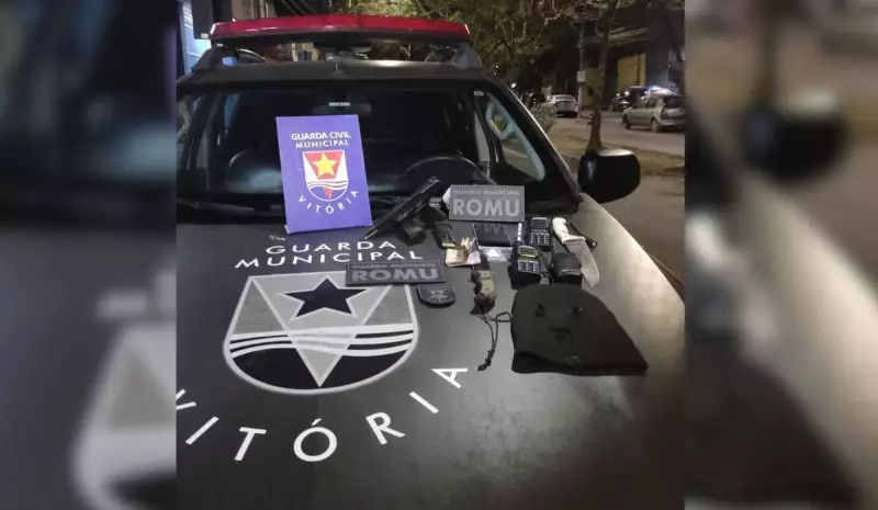 Tentativa de ataque entre facções em Vitória: três suspeitos detidos pela polícia