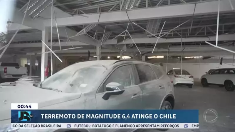 Terremoto de magnitude 6,4 sacode região do Atacama, no Chile: saiba detalhes