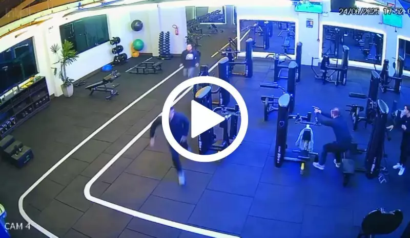 Tiro em academia em Lages: homem invade, atira em instrutor e é baleado pela polícia