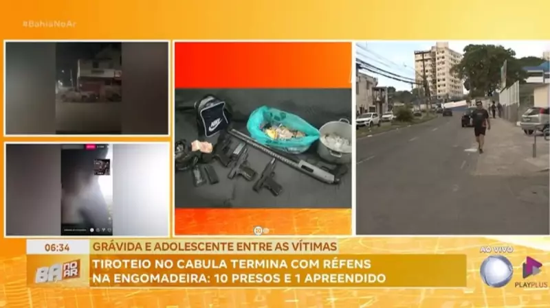 Tiroteio com reféns aterroriza moradores do Cabula em Salvador