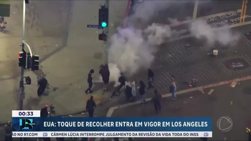 Toque de recolher é decretado em Los Angeles: saiba como funciona e quais as regras
