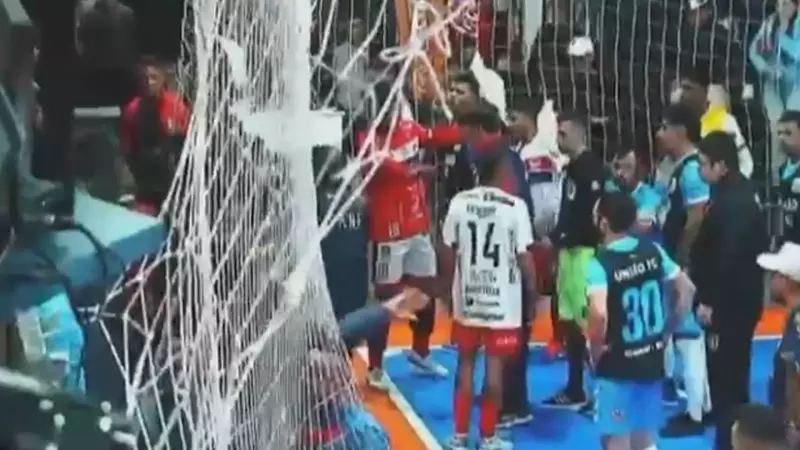 Torcedor atacado em jogo de futsal no RS: briga teria raízes em desentendimento eleitoral, diz delegado