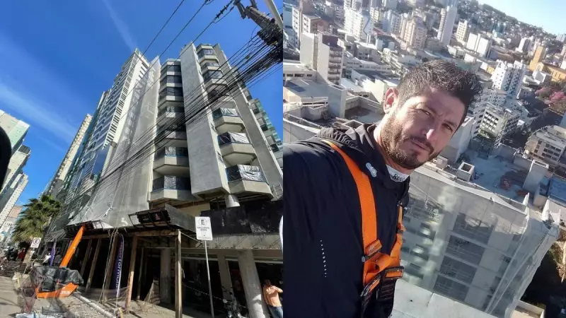 Trabalhador morre após cair do 8º andar em Itapema: polícia investiga
