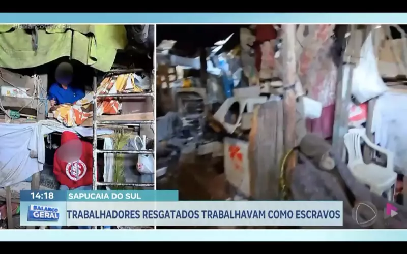 Trabalhadores resgatados em condições análogas à escravidão em Sapucaia do Sul: veja detalhes