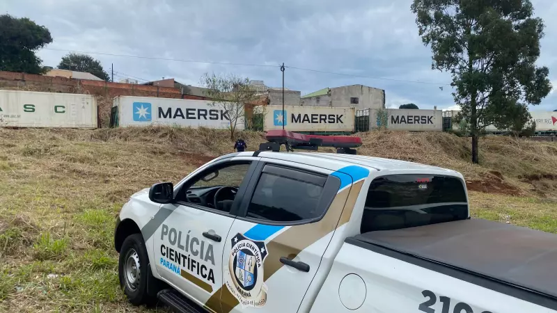 Tragédia em Apucarana: homem morre após ser atropelado por trem