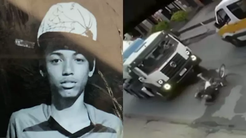 Tragédia em BH: Adolescente morre atropelado por caminhão em acidente chocante
