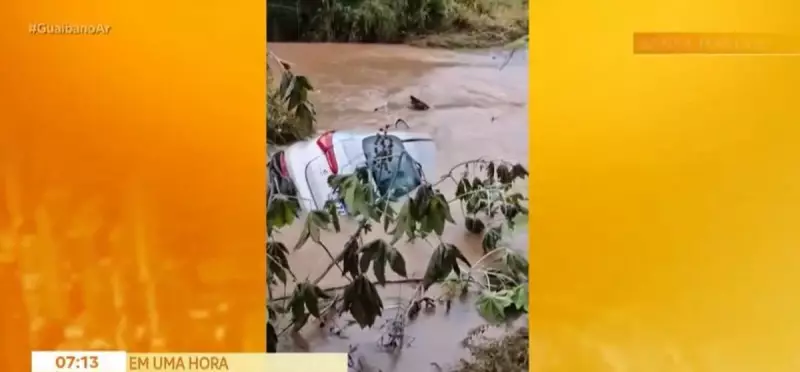 Tragédia em Gaurama: Três carros caem de ponte após festa junina - Veja detalhes