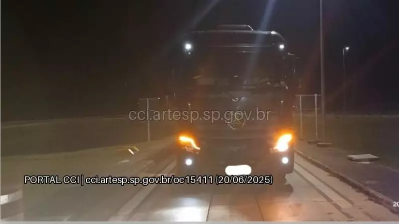 Tragédia em Itapetininga: Pedestre morre atropelado por carreta em acidente chocante