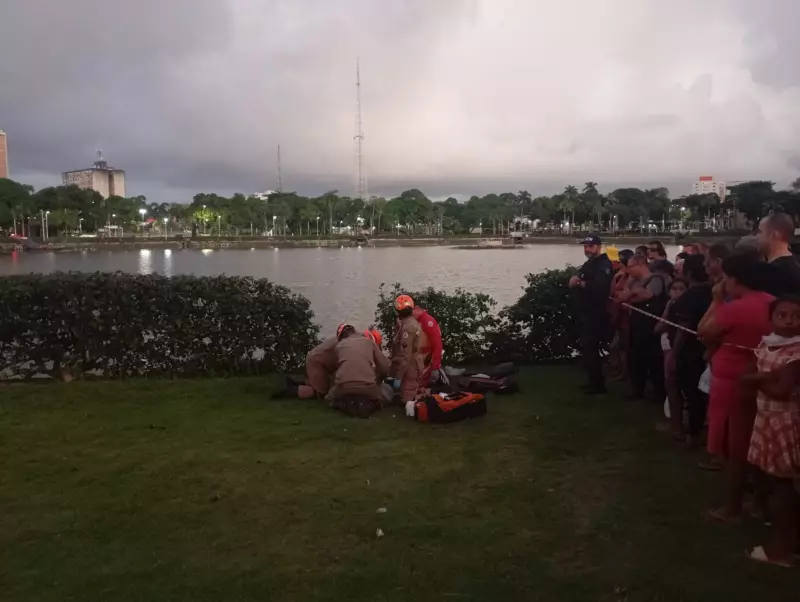 Tragédia em João Pessoa: Homem morre após escorregar e cair em lagoa