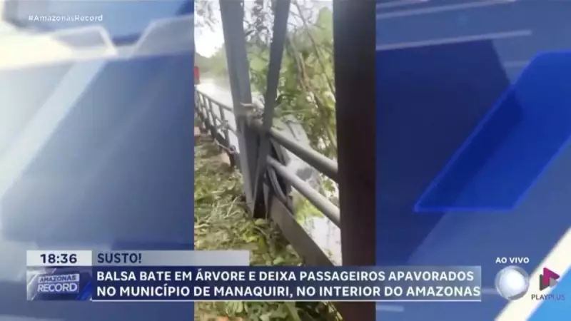 Tragédia em Manaquiri: Balsa com passageiros causa pânico no Amazonas