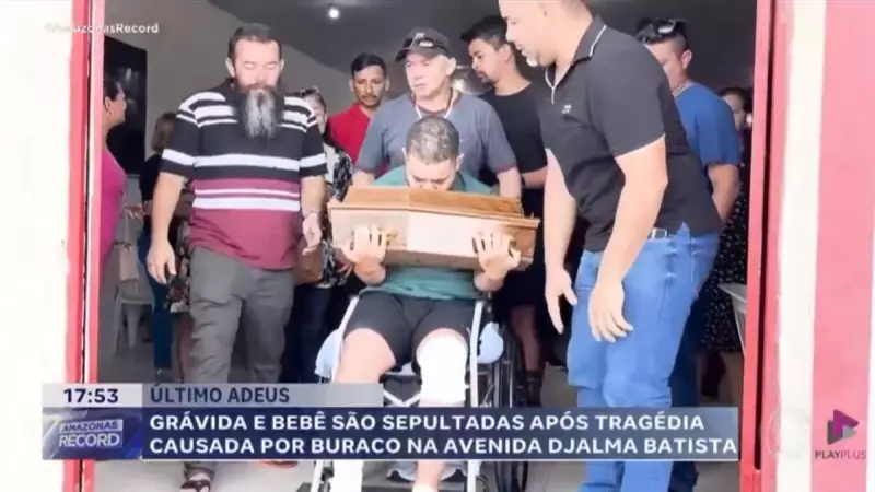 Tragédia em Manaus: Mãe e bebê morrem em acidente de moto e são sepultadas