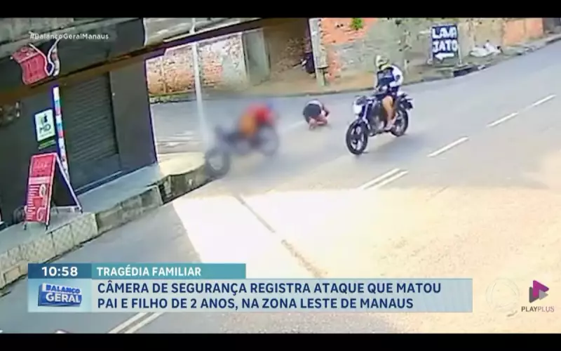 Tragédia em Manaus: Pai e filho de 2 anos são mortos em ataque brutal na Zona Leste