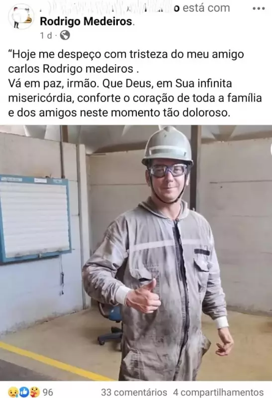 Tragédia em Paulínia: Trabalhador morre após ser atingido por peça metálica na REPLAN