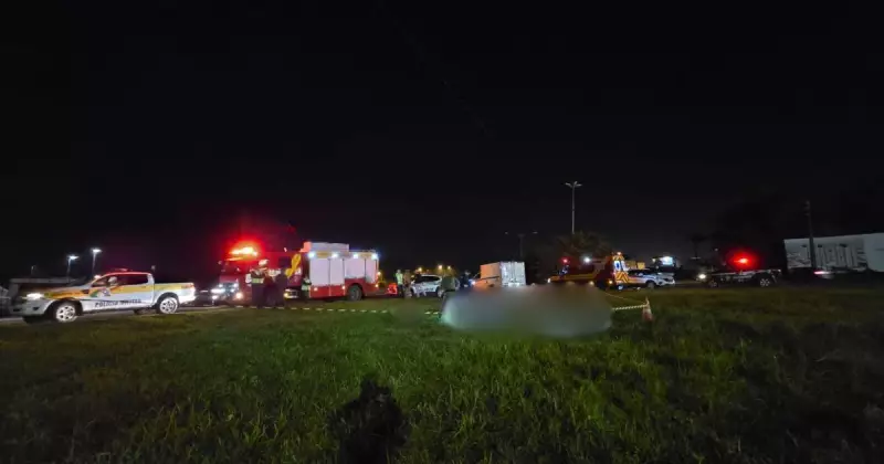 Tragédia em Penha: Casal morre em acidente de moto na rodovia Beto Carrero