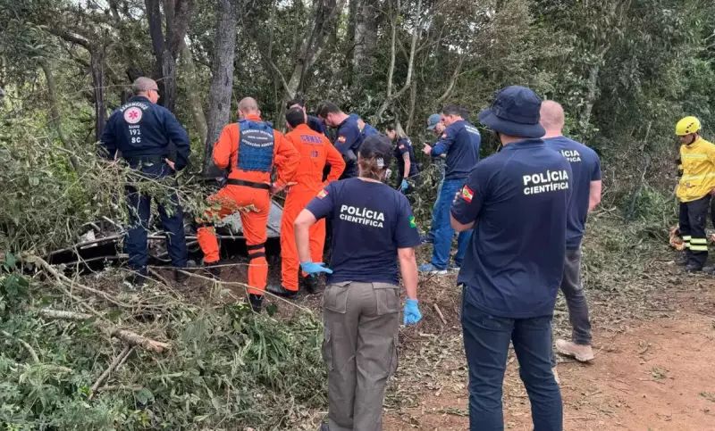 Tragédia em Santa Catarina: Mãe e filha morrem em acidente de balão