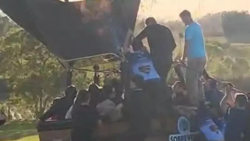Tragédia em SC: Polícia Civil reconstrói acidente com balão que deixou oito mortos