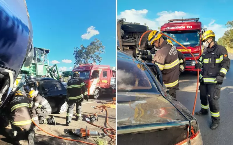 Tragédia na BR-020: Servidor público, esposa e filha morrem em colisão frontal com caminhão