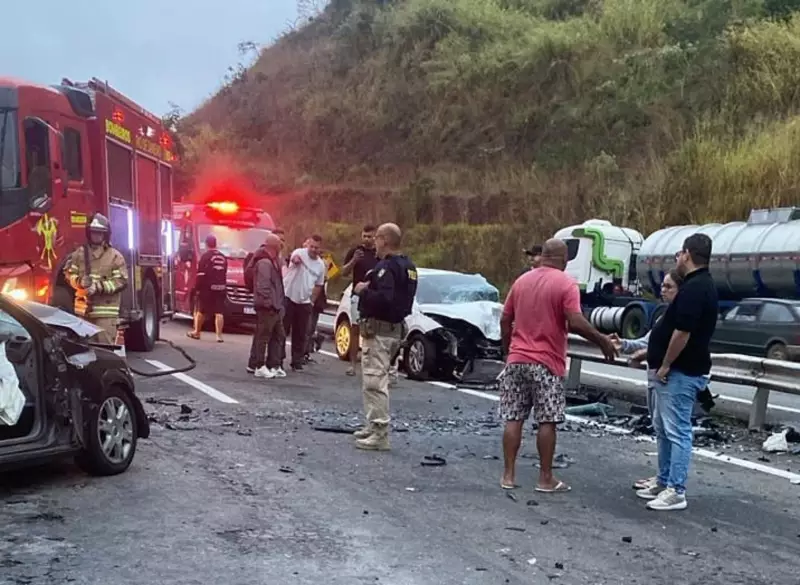 Tragédia na BR-040: Acidente em Areal deixa uma vítima fatal e duas em estado grave