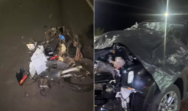 Tragédia na BR-153: Motociclista morre em colisão frontal com carro no Tocantins