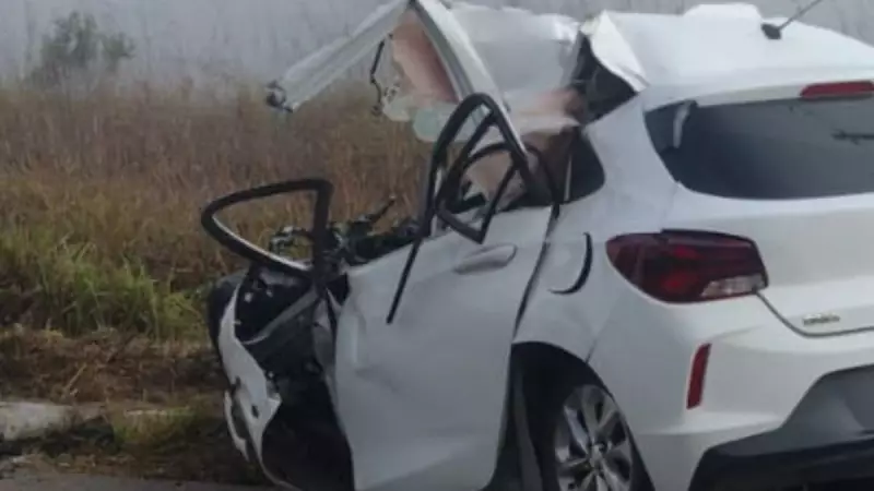 Tragédia na BR-262 em MG: Quatro vítimas, incluindo criança de 2 anos, morrem em acidente