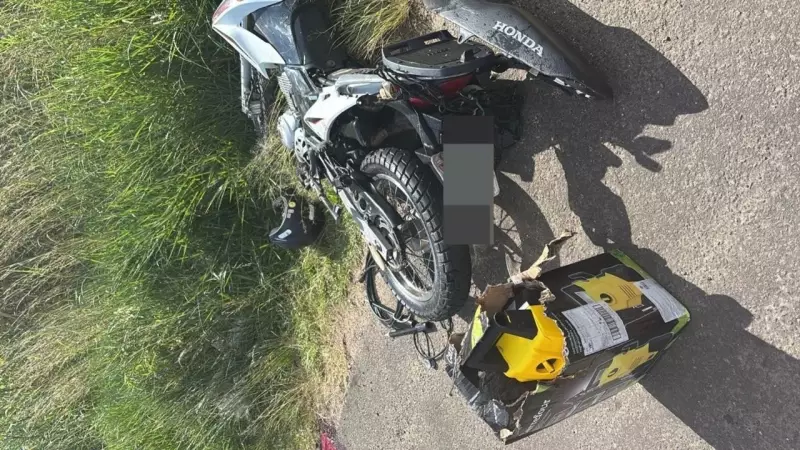 Tragédia na BR-267: Motociclista perde a perna e morre em acidente grave na Zona da Mata