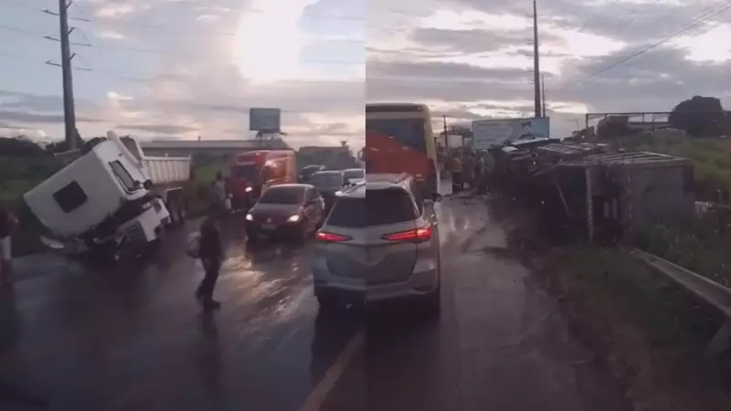 Tragédia na BR-316: Colisão entre caminhões mata motorista em Castanhal, PA