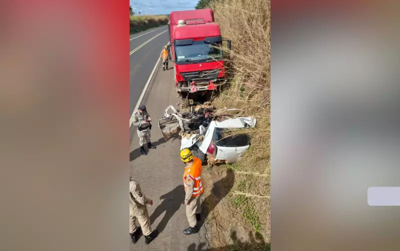 Tragédia na BR-364: Jovens morrem em colisão frontal com carreta em Goiás