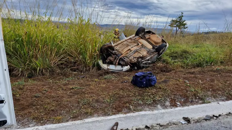 Tragédia na BR-365: Motorista morre após colisão frontal causada por ultrapassagem perigosa