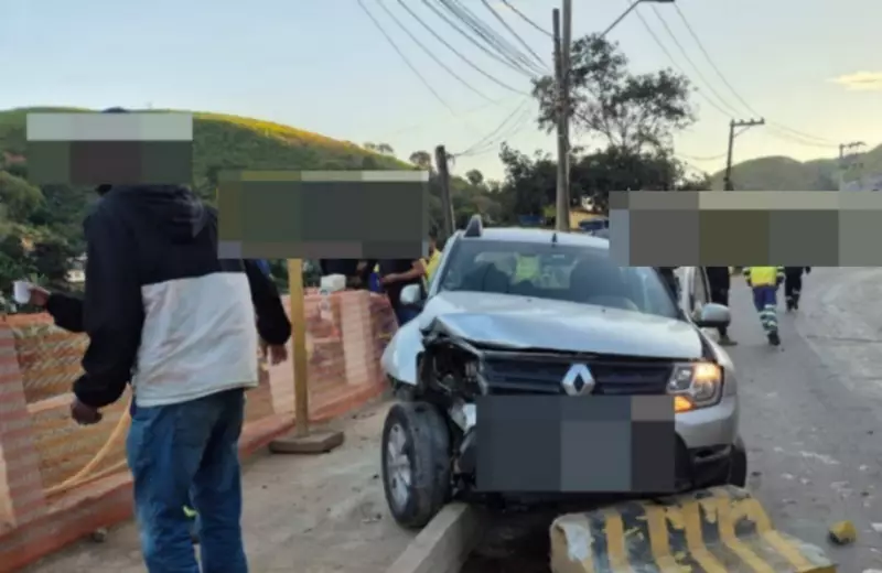 Tragédia na RJ-145: Três trabalhadores são atropelados durante revitalização em Barra do Piraí
