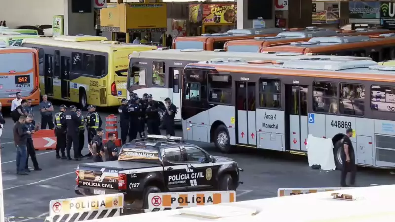 Tragédia na Rodoviária do Plano Piloto: Mulher morre atropelada por ônibus