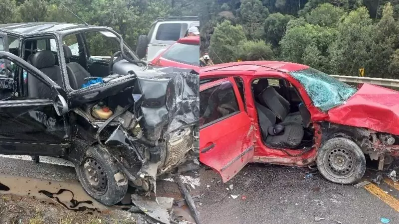 Tragédia na Serra Catarinense: Acidente grave mata motorista e deixa cinco feridos