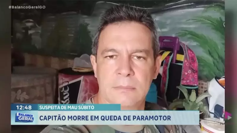 Tragédia no céu de Goiás: Capitão da Aeronáutica morre em queda de paramotor