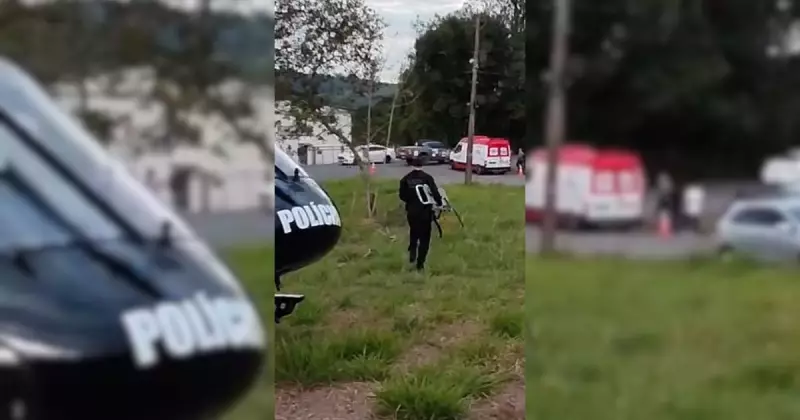 Tragédia no Sul de SC: Criança de 8 anos morre após ser lançada a 15 metros em acidente de trânsito
