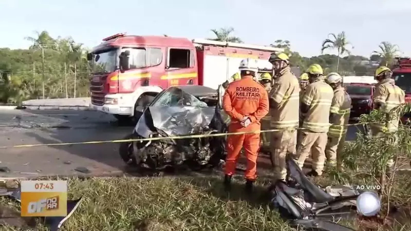 Tragédia no trânsito: Acidente na EPIA em Brasília deixa vítima fatal e bloqueio total