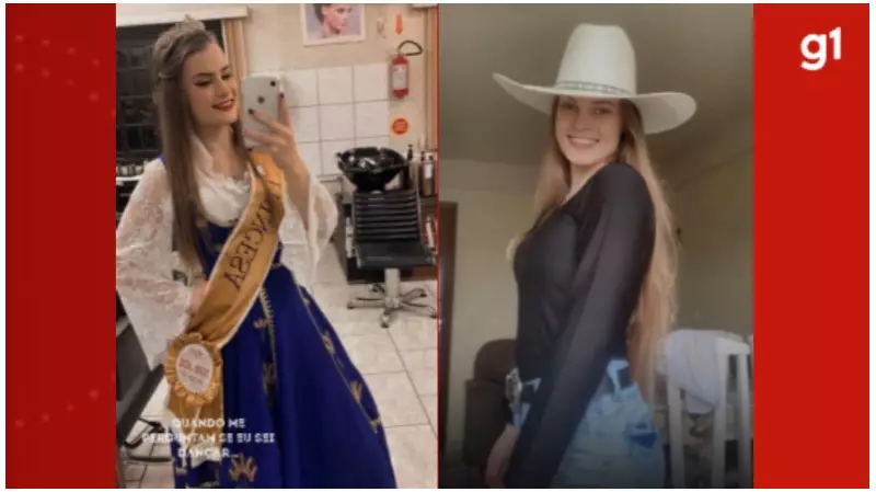 Tragédia no trânsito: Jovem princesa de festa germânica morre em acidente em Santa Catarina