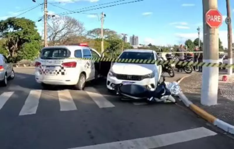 Tragédia no trânsito: Motociclista de 82 anos morre após atropelamento no interior de SP