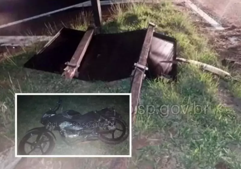 Tragédia no trânsito: motociclista morre após colidir com placa de sinalização em Araraquara