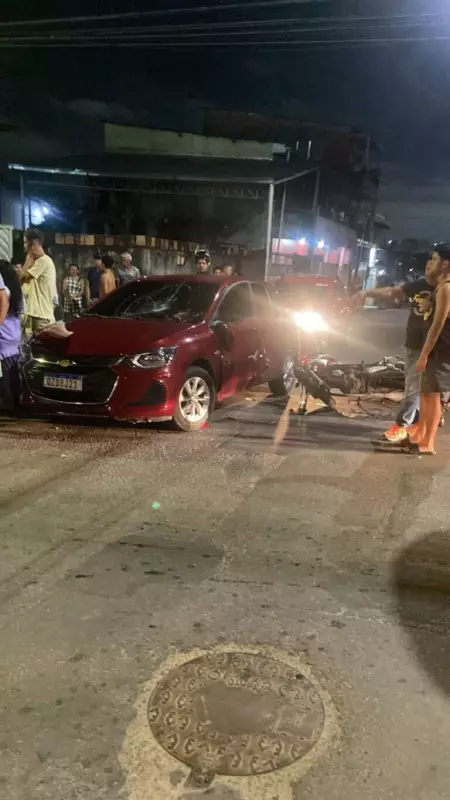 Tragédia no trânsito: motociclista morre após colisão com carro em Manaus