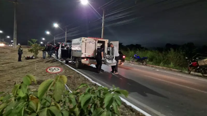 Tragédia no trânsito: Motociclista morre após colisão frontal com placa de sinalização em Cuiabá