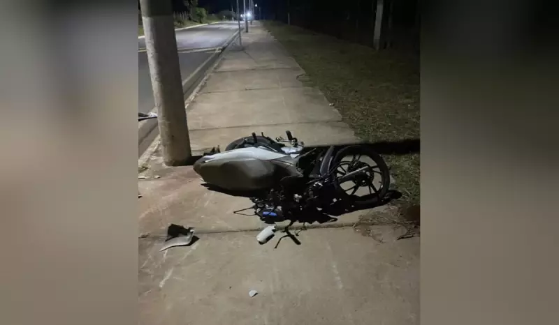 Tragédia no trânsito: motociclista morre em acidente com carro em Itapetininga; motorista fugiu