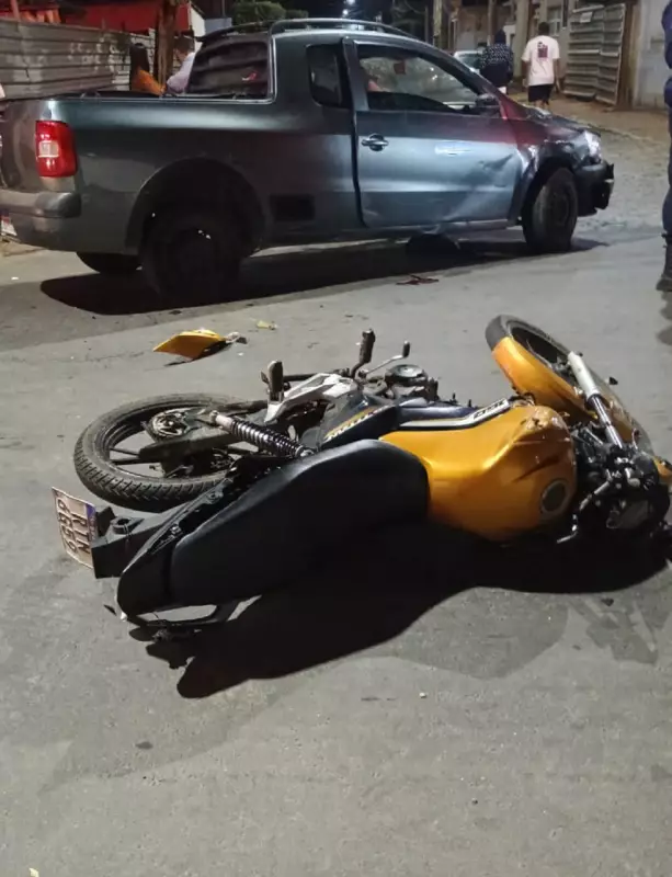Tragédia no trânsito: motociclista morre em colisão com carro em Leopoldina; motorista estava embriagado